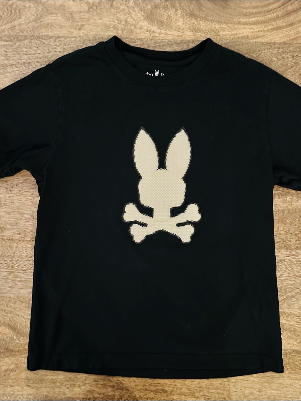 Kid’s Psycho Bunny Graphic Tee - Black